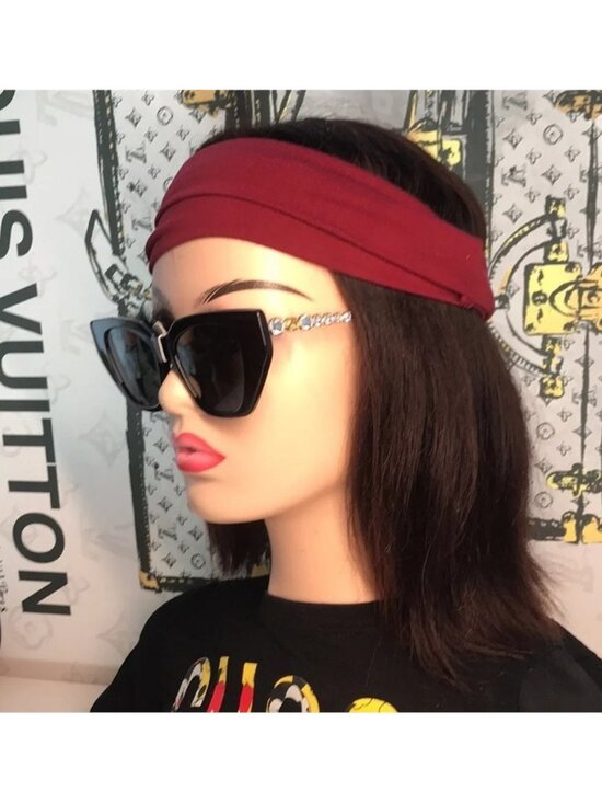 New Authentic Gucci Black Cat-Eye Sunglasses GG0641s 001 main image 10